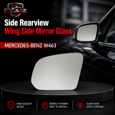 Side Rearview Wing Side Mirror Glass Left A1678103301 & Right A1678103401 Compatible With MERCEDES-BENZ G-CLASS (W463) & GLE W167