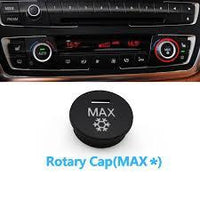 Ac Rotary Knob With MAX/Snow (Button) 64119287342-D 64119287342-E Compatible with BMW 3-Series F30 & F31 & F34