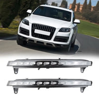 Audi FRONT BUMPER SIGNAL LIGHT INDICATOR Compatible With AUDI Q7 (2006-2010) LED Left 4L0953041 & Right 4L0953042 Tag-FO-153