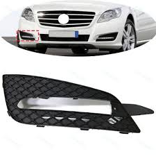 Fog Lamp Cover (Without Chrome) Compatible With Mercedes-Benz R-Class W251 (2010-2013) Fog Lamp Cover Left 2518852923 & Right 2518853623 25188536231 Tag No.344