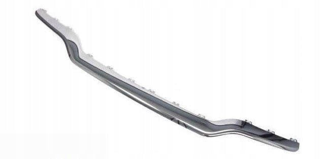 Rear Bumper Chrome Chromium Trim Spoiler Diffuser 1668852374 Compatible With MERCEDES BENZ GL-CLASS W166 & M-CLASS W166 2015-2018 Tag No.132