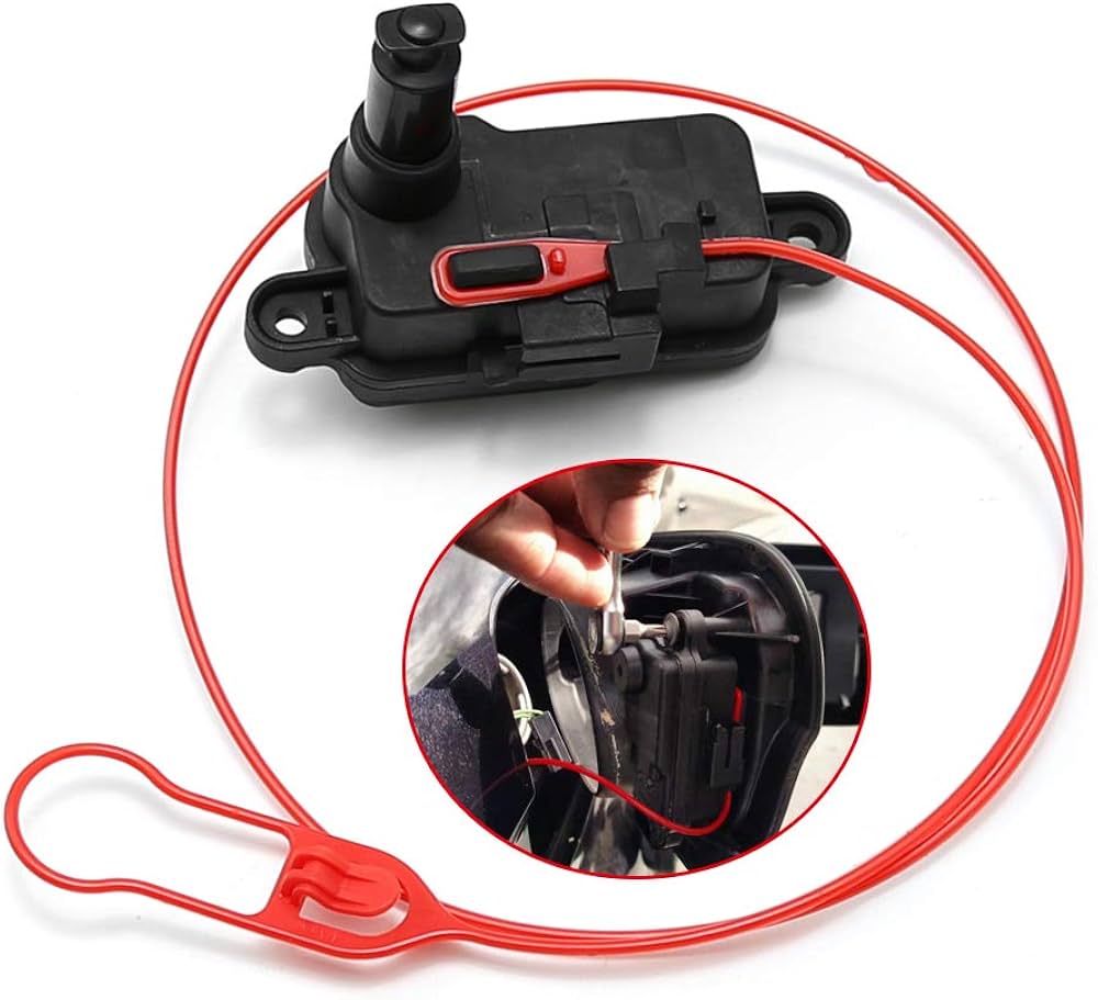 Fuel Door Lock Flap Actuator 4L0862153D 4L0862153B 8V0862153B Compatible With 4L-AUDI A3 A4 A5 A6 A8 Q3 Q7