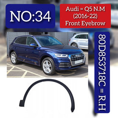 Front Right Wheel Arch (EYEBROW) 80D853718C Compatible With AUDI Q5 N.M 2016-2022 Tag-EY-34