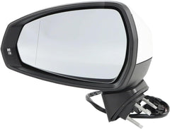 Mirror Assembly Electric Folding/Turn Signal Complete Door wing Mirror Left & Right (10 Pin) Compatible With AUDI A3 Tag-SMA-157