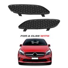 Fog Lamp Cover Right 1768853622 & Left 1768853522 Compatible With MERCEDES-BENZ A-Class W176 2015-2018