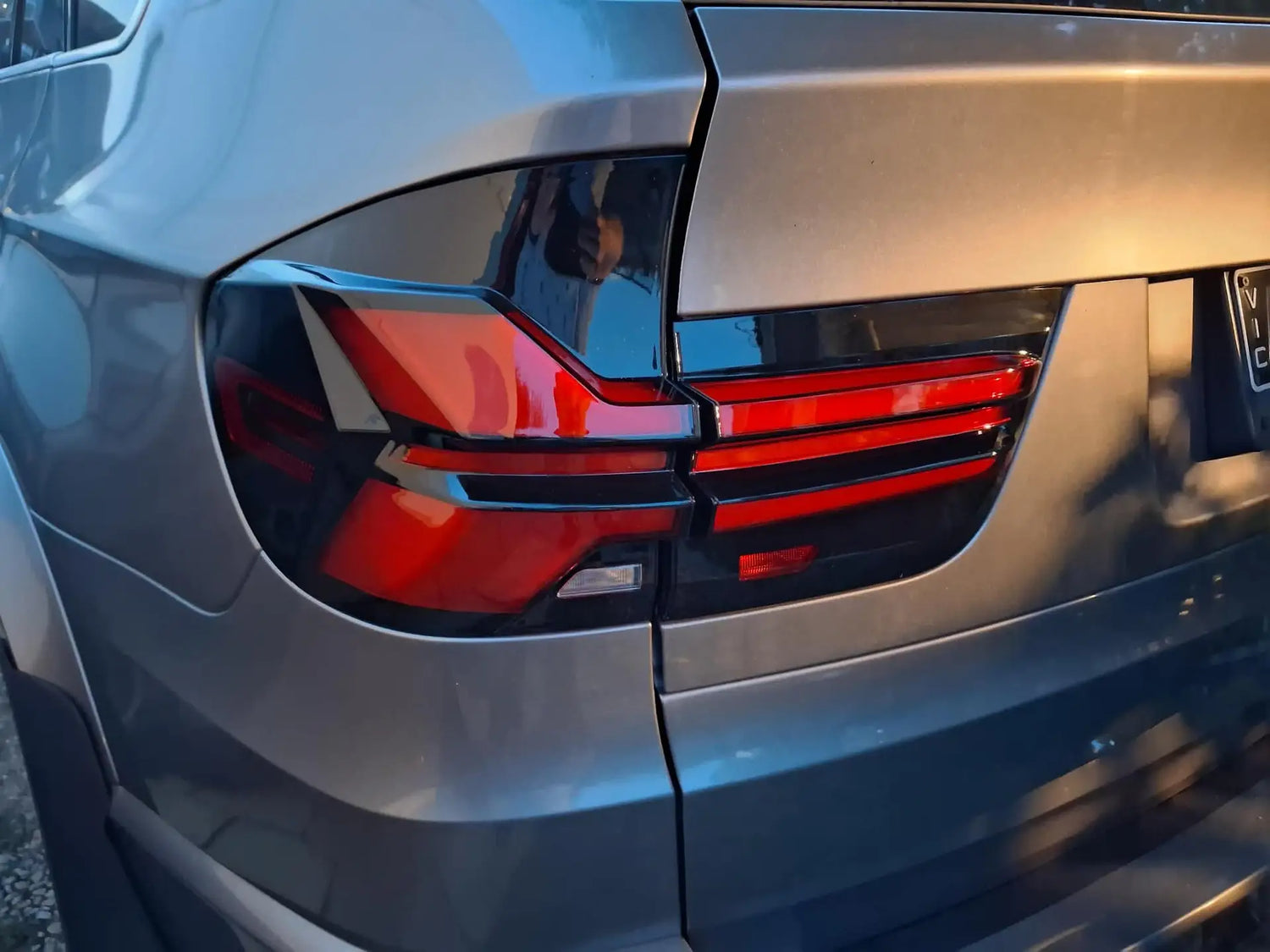 Upgrade Complete Tail Light Assy Set (Upgrade Normal To G30 Latest Style) Plug And Play No Need To Change Bumper Compatible With BMW E70 (2007-13) Tag No.6