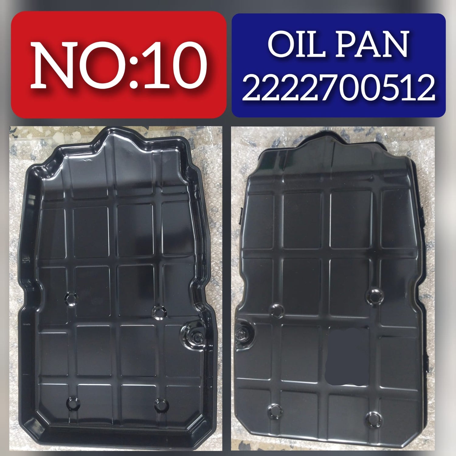 Transmission Oil Pan 2222700512 9062700501 A9062700501 A2222700512 A9062700501 Compatible With MERCEDES-BENZ C-CLASS W204 & CLS C219 & E-CLASS W211 W212 & GL-CLASS X164 & M-CLASS W164 W166 & R-CLASS W251, V251 & S-CLASS W220 W221 Tag-OP-10