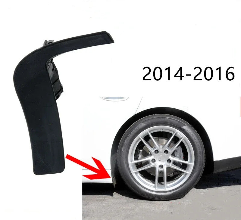 Mud Flaps (Set Of 2) Left 97055960101 & Right 97055960201 Compaatible With Porsche Panamera (2014-2017) Tag No.186
