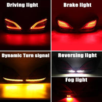 Upgrade Complete Tail Light Assy Set (Upgrade Normal To LED Upgrade) Plug And Play No Need To Change Bumper Compatible With Mercedes Benz W205 (2015-18) Tag No.7