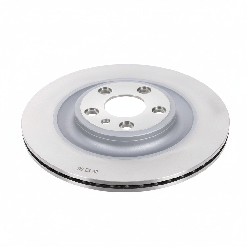 Rear Brake Disc Set C2D27617 T2R5941 Compatible With JAGUAR F-TYPE Convertible (X152) & XJ (X351)