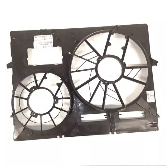 Cooling Radiator Fan Assembly Base 7L0121207 Compatible With AUDI Q7 (4LB) & VW TOUAREG (7LA, 7L6, 7L7)