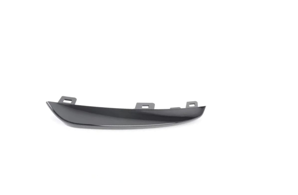 Glossy Black Fog Lamp Chrome Left 51117303761 & Right 51117303762 Compatible With BMW X1 E84 LCI (2012-2015) Tag No.418