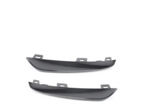 Glossy Black Fog Lamp Chrome Left 51117303761 & Right 51117303762 Compatible With BMW X1 E84 LCI (2012-2015) Tag No.418