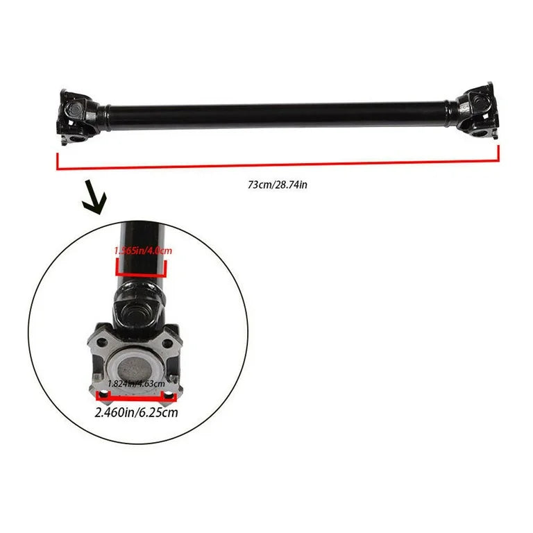 Front Drive Shaft Prop Shaft Driveshaft Assembly 26208628043 26209425906 Compatible With BMW 5 Series F10 F07 & 7 Series  F01.F02,F03,F04