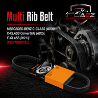Multi Rib Belt 6PK1075 A0039935396 Compatible With MERCEDES-BENZ C-CLASS (W205) C-CLASS Convertible (A205) E-CLASS (W213) (CONTINENTAL)