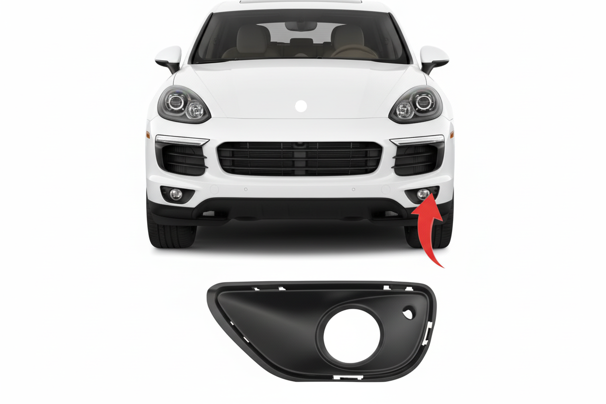 Fog Lamp Cover Left 95850582300 & Right 95850582400 Compatible With Porsche Cayenne (2015-17) Tag No.151