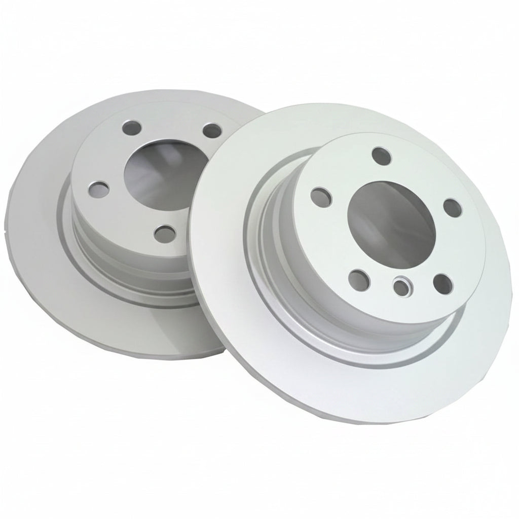 Rear Brake Disc Set 34216792225 6792225 Compatible With BMW 1 Series F20 F21