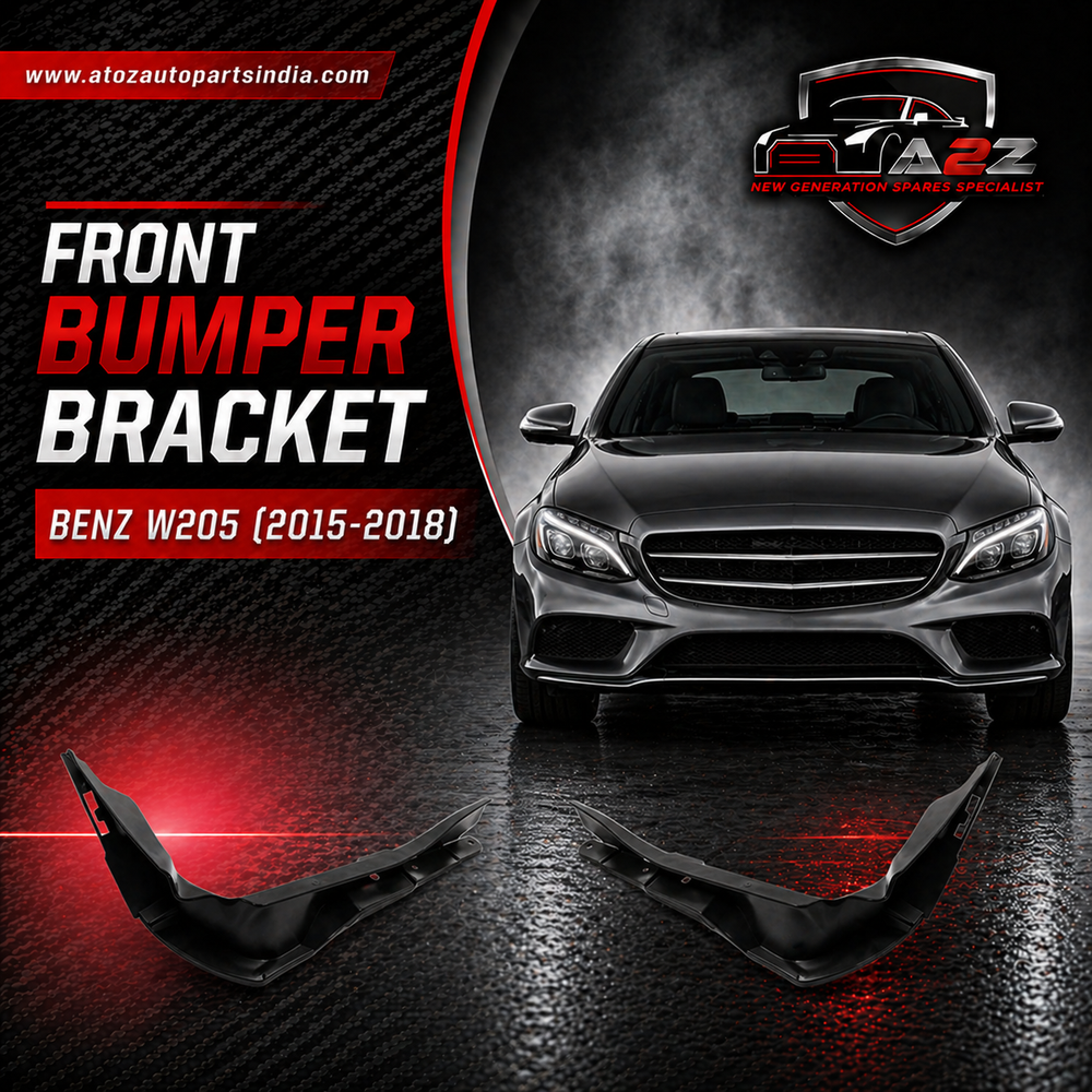 Front Bumper Bracket Left 2058853865 & Right 2058853965 Compatible With Mercedes Benz C-Class (W205) (2015-2018) Tag No.799