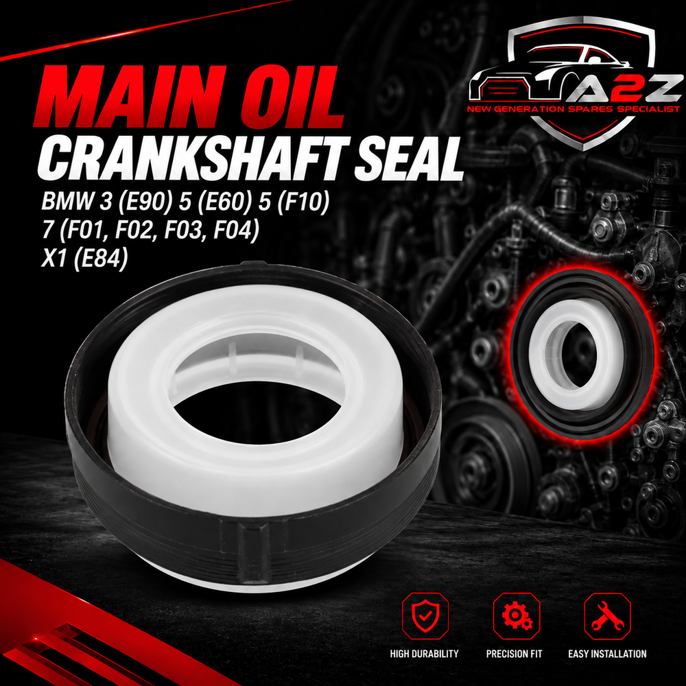Crankshaft Oil Seal 11117511396 Compatible With BMW 3 (E90) 5 (E60) 5 (F10) 7 (F01, F02, F03, F04) X1 (E84)