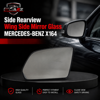 Side Rearview Wing Side Mirror Glass Left 1648105119 & Right 1648105219 Compatible With MERCEDES-BENZ GL-CLASS (X164) & M-CLASS (W164)