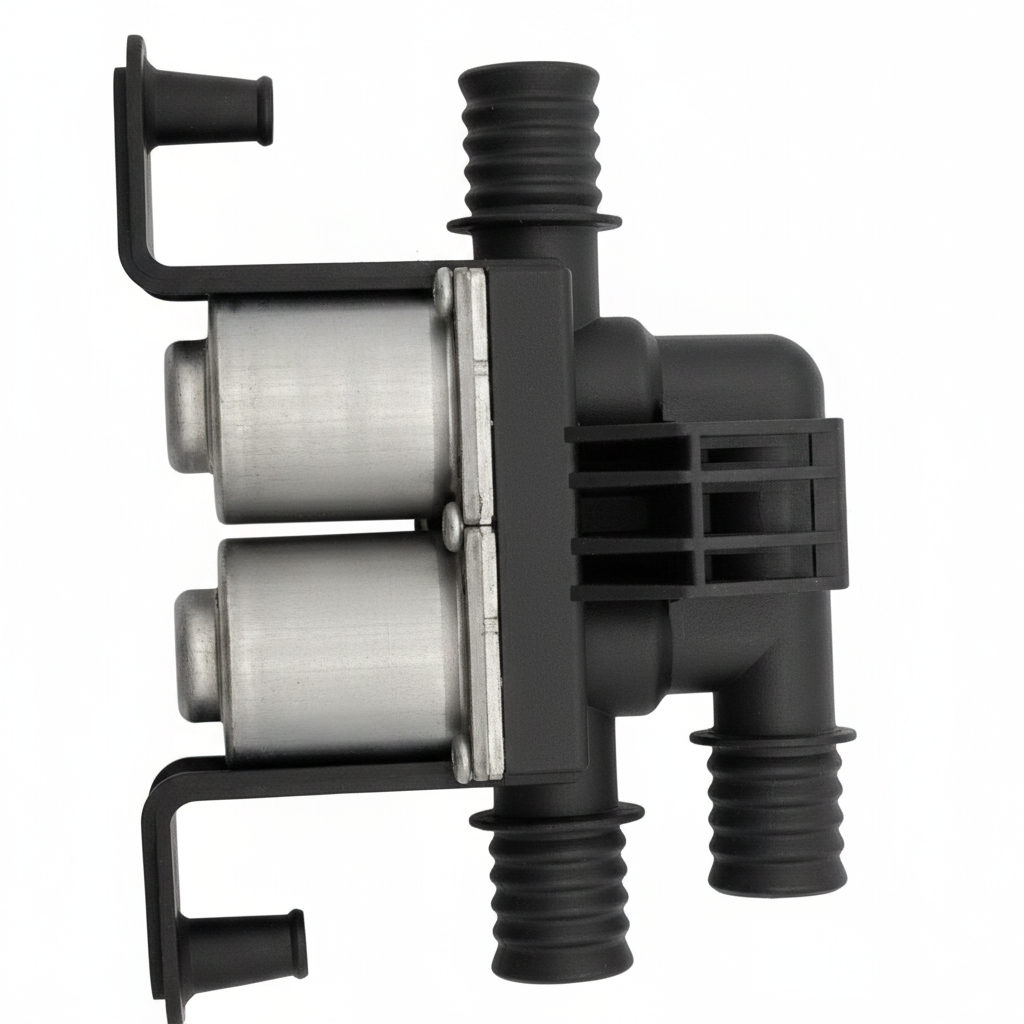 Coolant Heater Control Valve 64116910544 Compatible With BMW X5 F15 & 7 Series G12