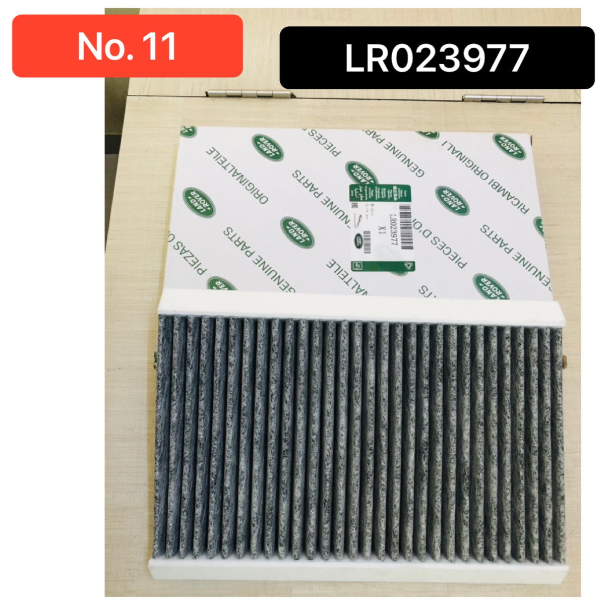 Cabin Pollen Filter LR023977 & E3982LC & LAK280 JKR500020 Compatible With LAND ROVER DISCOVERY IV (L319) | LR4 & RANGE ROVER SPORT I (L320)Tag No.11