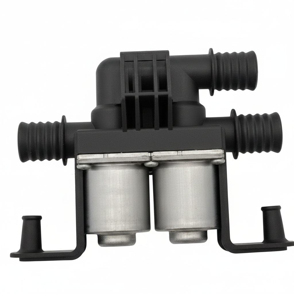 Coolant Heater Control Valve 64116910544 Compatible With BMW X5 F15 & 7 Series G12