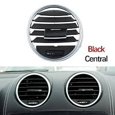 Front Air Vent Grille Outlet Panel Center 1648302154 Left & Right (Set) Compatible With MERCEDES BENZ GL-CLASS W164