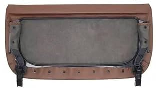 Red Brown Seat Storage Pocket Cover 52107348096 Compatible With BMW 5 Series F10 T-2(L-Type Fitting)