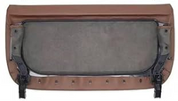 Red Brown Seat Storage Pocket Cover 52107348096 Compatible With BMW 5 Series F10 T-2(L-Type Fitting)