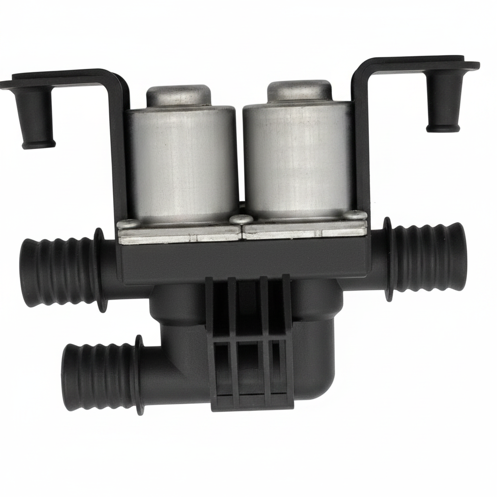 Coolant Heater Control Valve 64116910544 Compatible With BMW X5 F15 & 7 Series G12