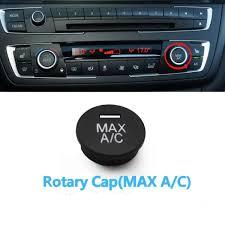 Ac Rotary Knob With MAX/AC (Button) 64119287342-D Compatible with BMW 3-Series F30 & F31 & F34