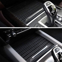 Black Central Console Drink Water Cup Holder Cover Shutter Roller Trim 51169251973 Compatible With BMW X5 F15