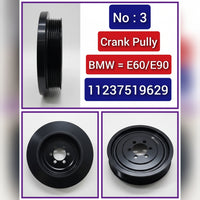 Crankshaft Pulley 11237519629 Compatible With BMW 3 Series  (E90) & 5 Series  (E60) & X3 (E83) Tag-CP-03
