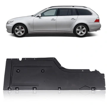 Trim Underbody Paneling  Left 51717033757 Compatible with BMW 5 Series E60