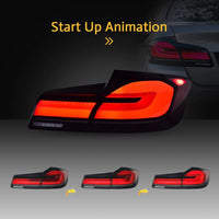 Upgrade Complete Tail Light Assy Set ( Upgrade Normal To G30 Latest Style) Plug And Play No Need To Change Bumper Compatible With BMW F10 (2011-17) Tag No.1