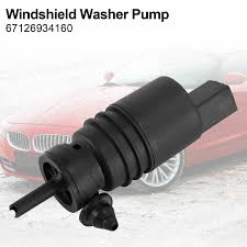 Windshield Washer Pump 67126934160 Compatible With MINI MINI Convertible (F57) | MINI / COOPER & BMW 1 (F20)(F21) & 5-Series  (E60)(F10)