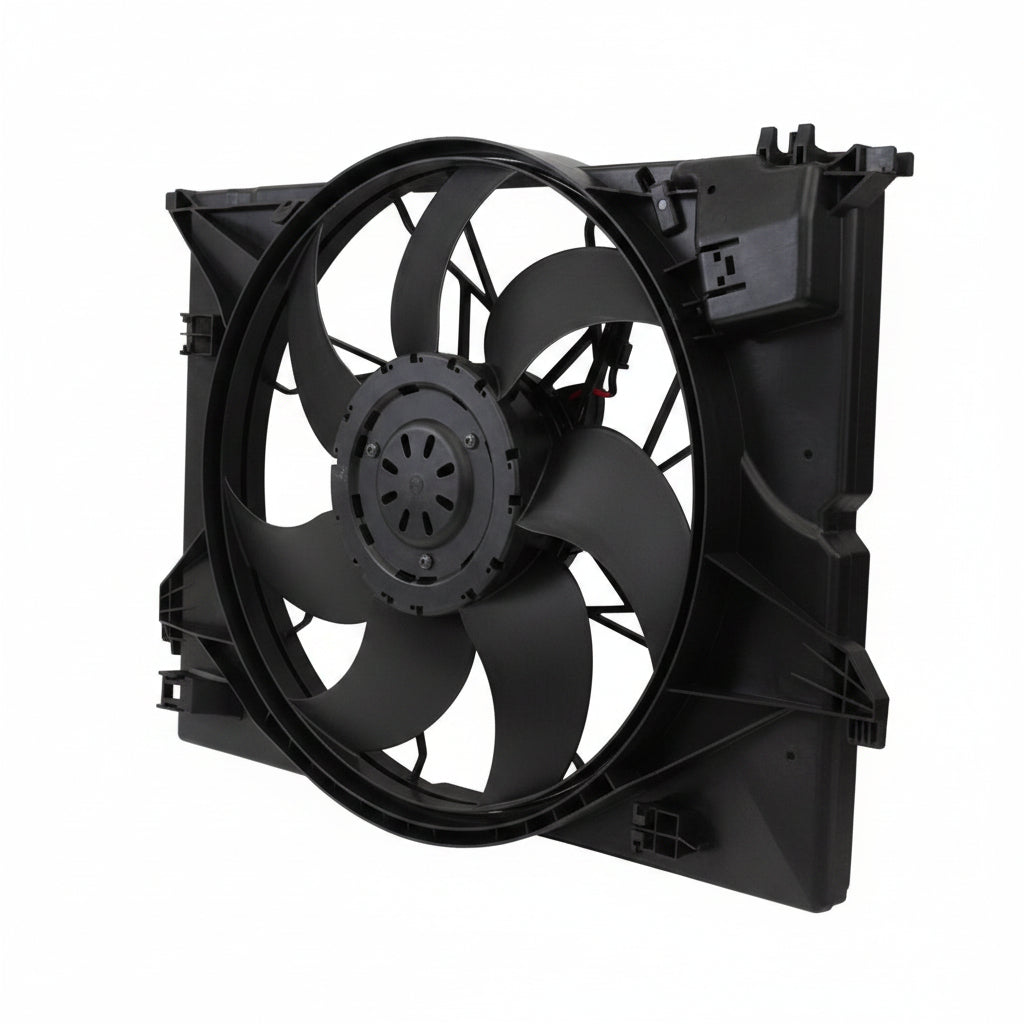 Engine Radiator Cooling Fan Assembly 2215000493 Compatible With MERCEDES-BENZ S-CLASS (W221, V221)