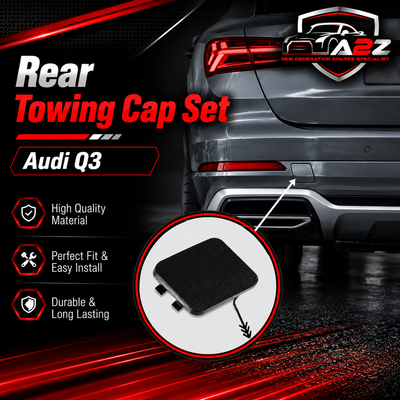 Rear Towing Cap Set. 8U0807442A = R.H 8U0807441A = L.H Compatible With  Audi Q3 (2011-16) Tag 74