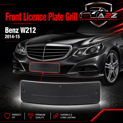 Front Licence Plate Grill 2128851781 Compatible With Mercedes Benz W212 2014-15 Tag No.352
