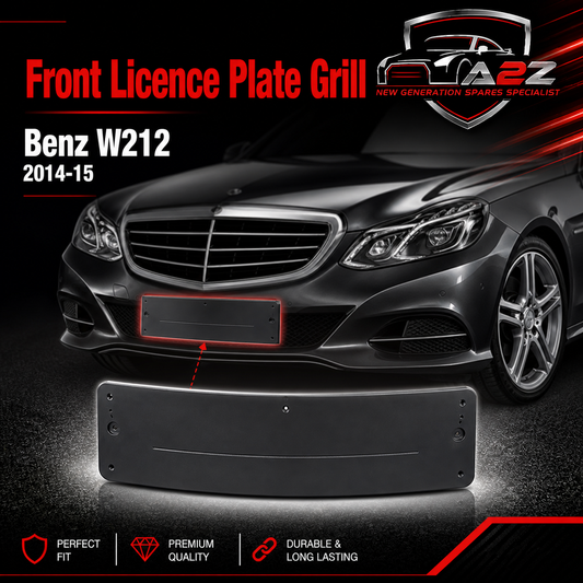 Front Licence Plate Grill 2128851781 Compatible With Mercedes Benz W212 2014-15 Tag No.352