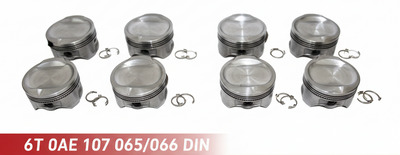 Engine Piston Assembly 06E107065DM 06E107066DM Compatible With Audi A4/S4 (2009-2015) Audi A5/S5 (2010-2017) Audi A6/S6 (2009-2014) Audi A7 (2011-2014) Audi A8 (2010-2013) Audi Q5/SQ5 (2013-2017) Audi Q7 (2010-2015) Volkswagen Touareg (2011-2018)