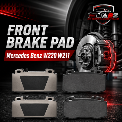 Front Brake Pad Set 0044209020 Compatible With Mercedes Benz W220 W211