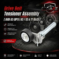 Belt Tensioner With Pulley 06J903133A 06J903133D 06J260849D Compatible With AUDI A3 (8P1) | A3 / S3 & TT (8J3)