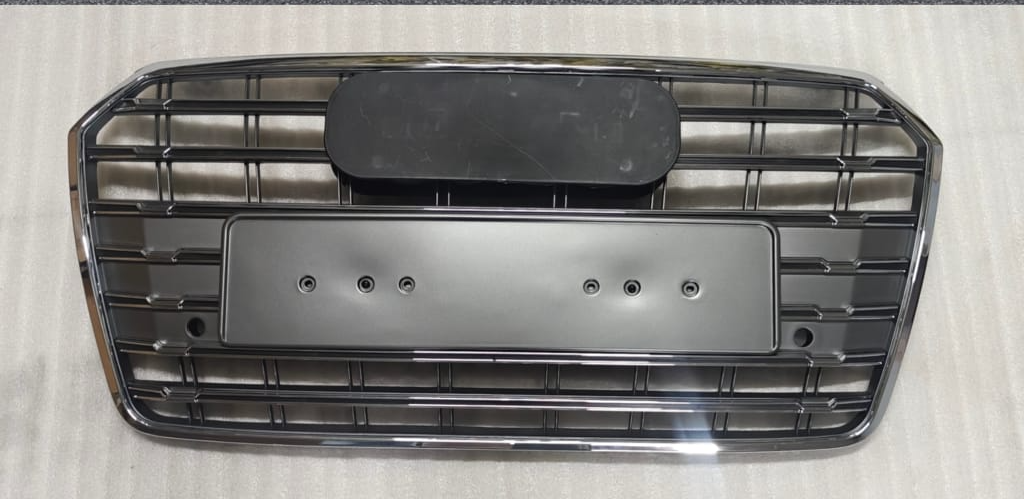 S7 Matt Grey Upgrade Show Grill Compatible With Audi = A7 (2016-18) Tag No.231