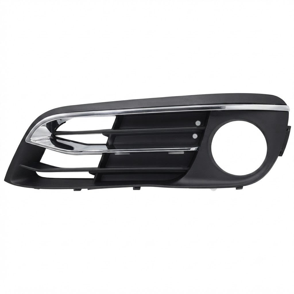 Fog Lamp Cover With Chrome Compatible With BMW 5 Series F10 2014-2016 Fog Lamp Cover With Chrome Left 51117342389 & Right 51117342390  Tag-FC-403