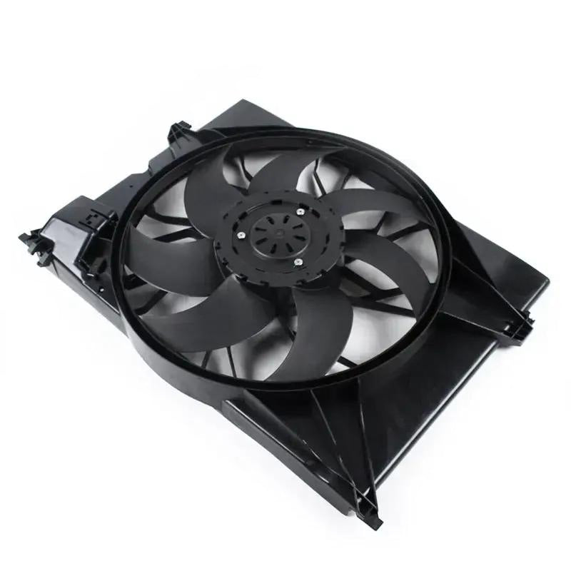 Engine Radiator Cooling Fan Assembly 2465000064 Compatible With MERCEDES-BENZ A-CLASS (W176) & B-CLASS Sports Tourer (W246, W242) & CLA Coupe (C117) & GLA-CLASS (X156)