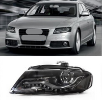 Headlight Headlamp Left 8KD941029AQ & Right 8KD941030AQ (Without Blaster) Compatible With AUDI A4 (2008-2012)