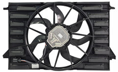Cooling Radiator Fan Assembly Base 8W0959455M 8W0959455F Compatible With AUDI A4 B9 (8W2, 8WC) | A4 / S4 & A6 C8 (4A2) & A7 Sportback (4KA) | A7 / S7 & Q7 (4MB, 4MG, 4MQ)