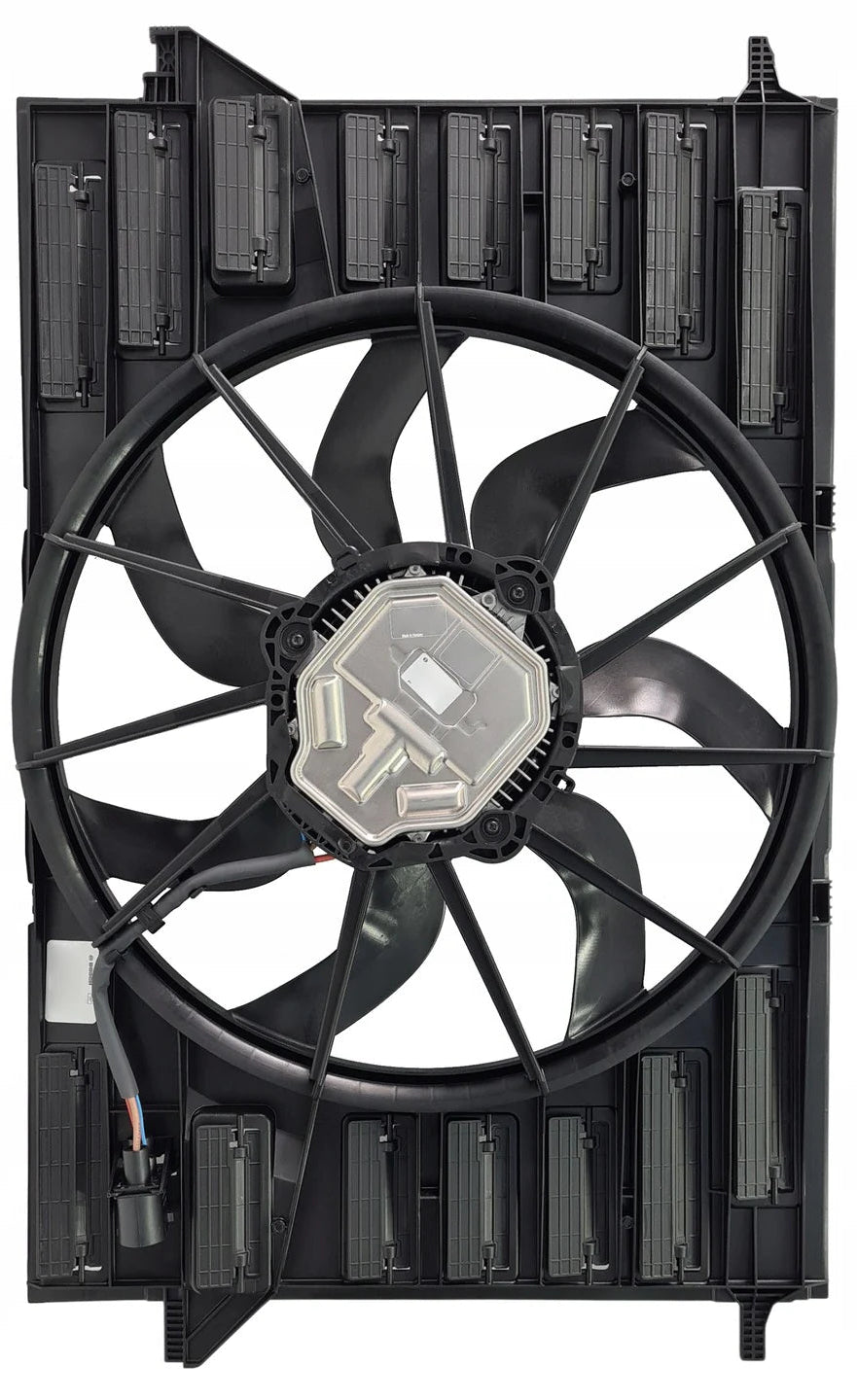 Cooling Radiator Fan Assembly Base 8W0959455M 8W0959455F Compatible With AUDI A4 B9 (8W2, 8WC) | A4 / S4 & A6 C8 (4A2) & A7 Sportback (4KA) | A7 / S7 & Q7 (4MB, 4MG, 4MQ)